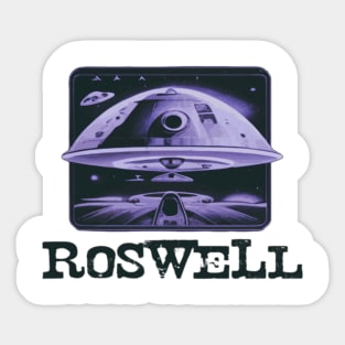 Roswell ufo 1947 Sticker